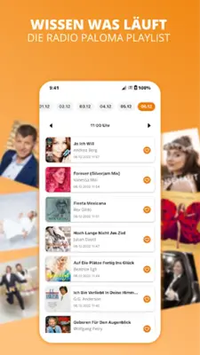 Schlager Radio Paloma android App screenshot 4