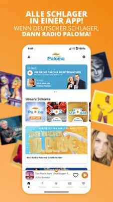 Schlager Radio Paloma android App screenshot 8